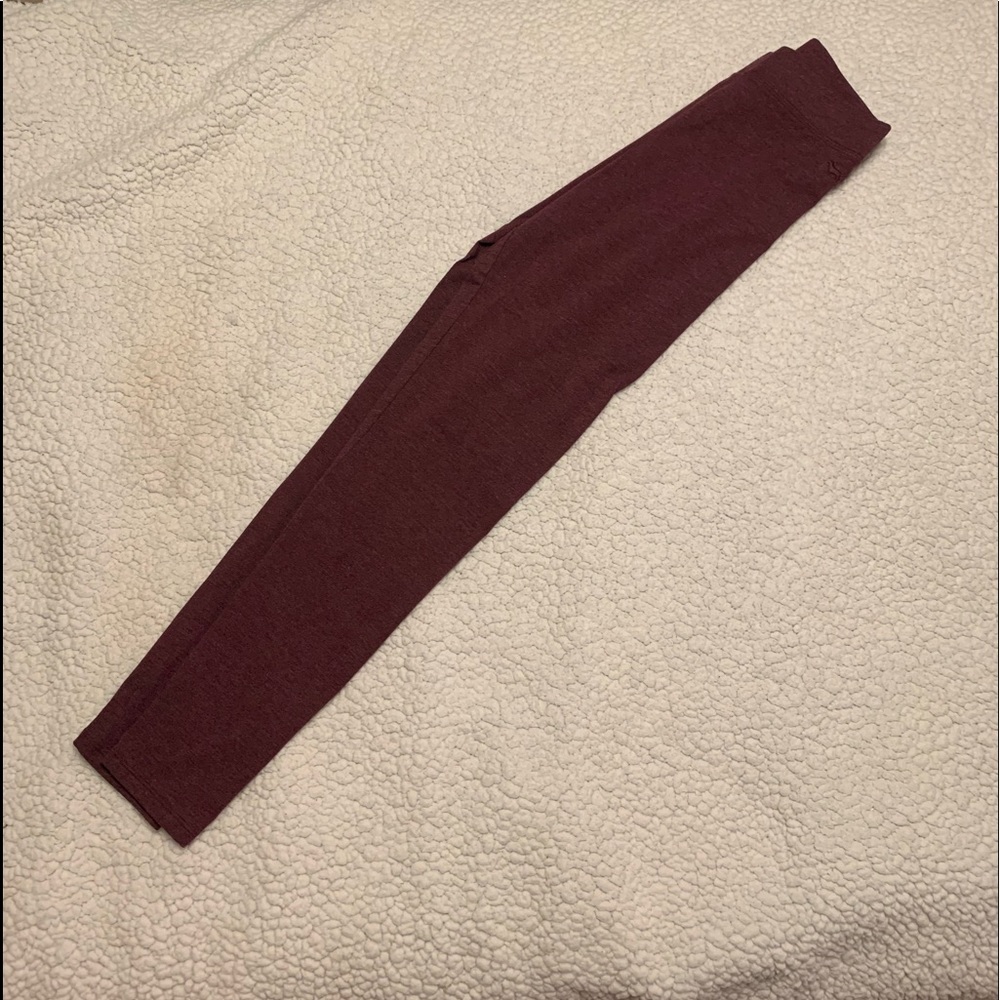Maroon PINK VS Leggings - Picture 3 of 3